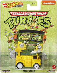 Thumbnail for Hot Wheels Premium 1:64 Retro Entertainment TMNT Party Wagon