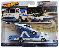 Thumbnail for Hot Wheels Premium 1:64 Team Transport 65 Ford Galaxie Ford C-800