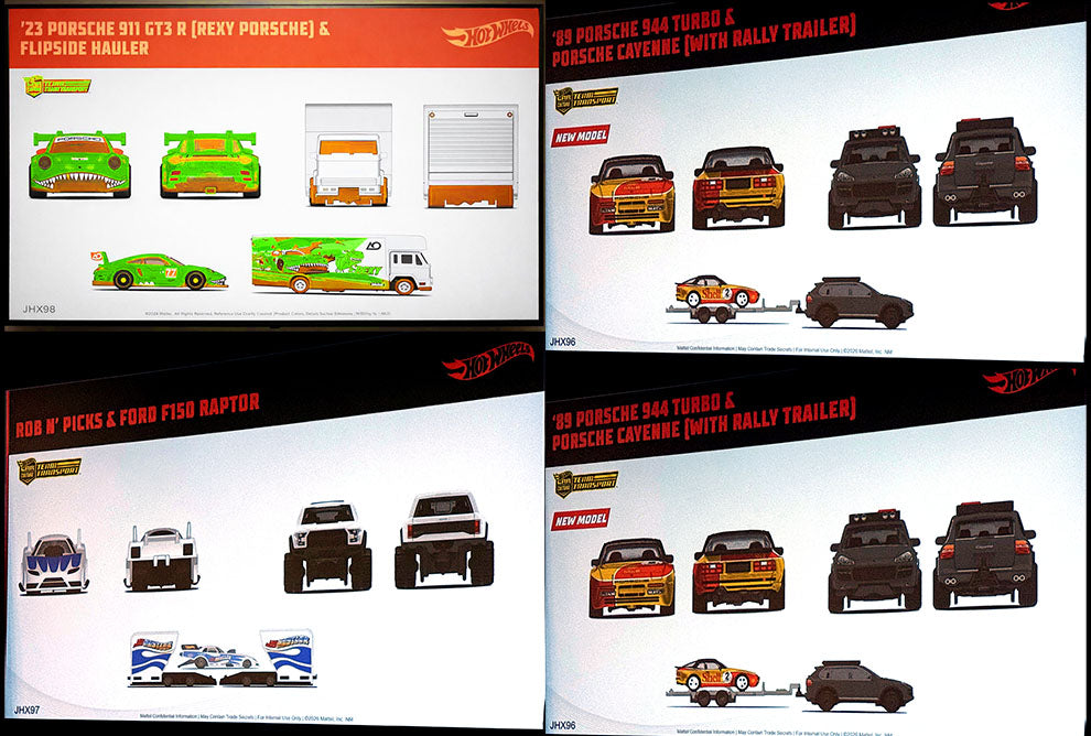 Hot Wheels Team Transport 2026 MIX M 1:64 Premium Case PRE-ORDER