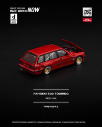 Thumbnail for (PRE-ORDER) Pop Race 1:64 BMW PANDEM E30 TOURING RED NEW TOOLING
