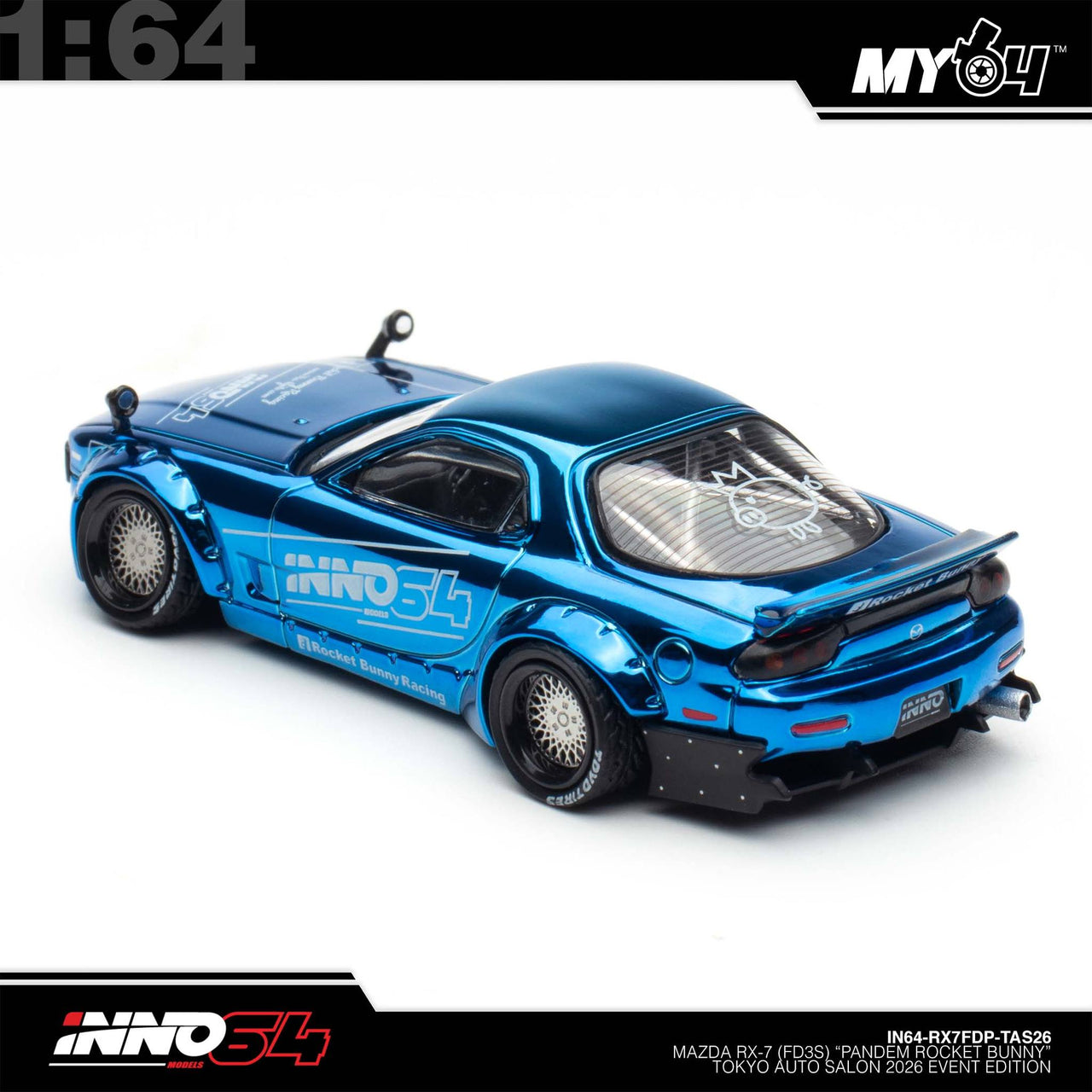 PRE-ORDER INNO64 1:64 DPLS Tokyo Auto Salon Hong Kong 2025 Event Special SET OF 2