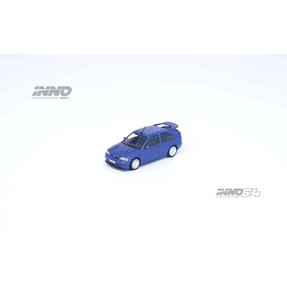 INNO64 1:64 Ford Escort RS Cosworth Blue w/ Oz Racing Wheels