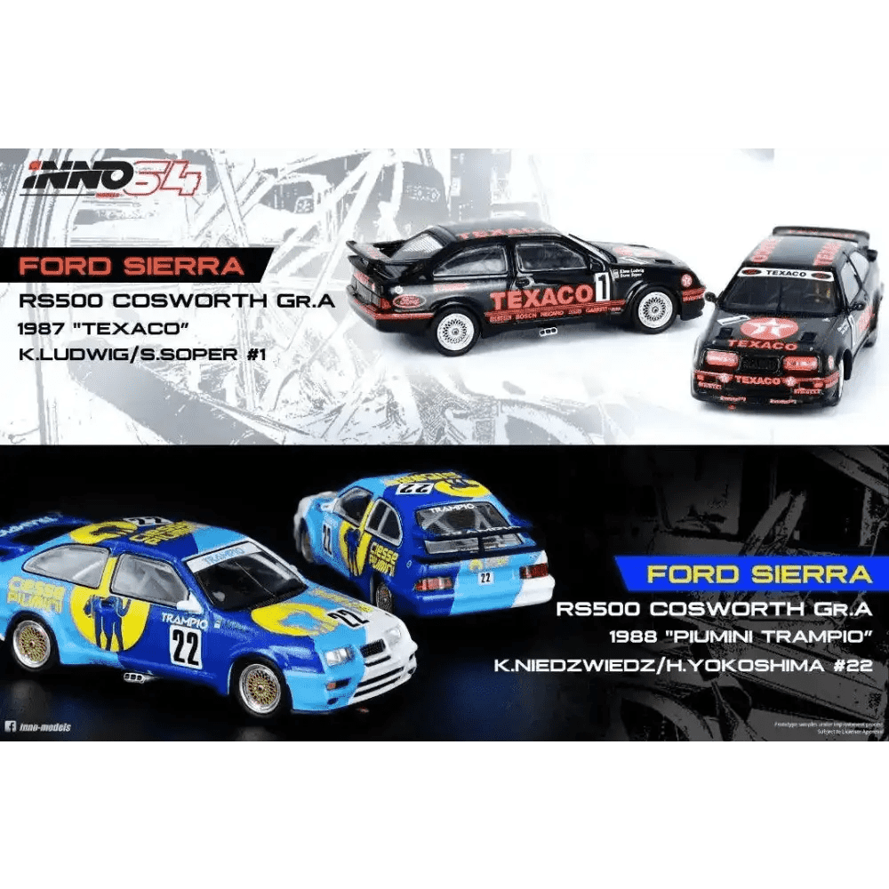 INNO64 1:64 Ford Sierra RS500 Cosworth GR.A