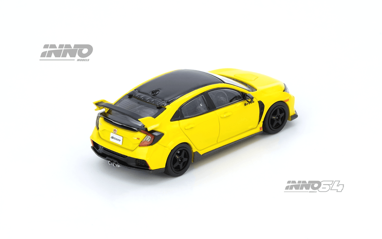 INNO64 1:64 Honda Civic TYPE-R FK8 Yellow