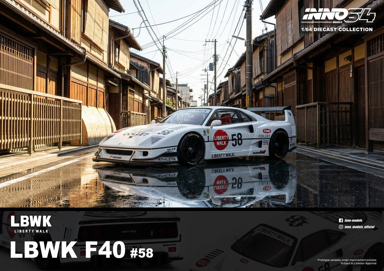 INNO64 1:64 LBWK F40 COLLET