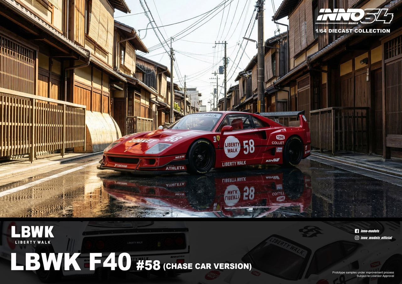 INNO64 1:64 LBWK F40 COLLET