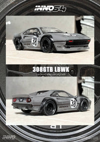 Thumbnail for PRE-ORDER INNO64 1:64 LBWK Ferrari 308 GTB Grey