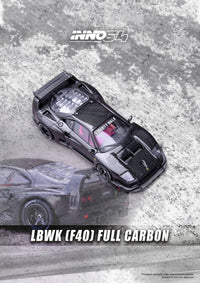 Thumbnail for (PRE-ORDER) INNO64 1:64 LBWK Ferrari F40 Full Carbon