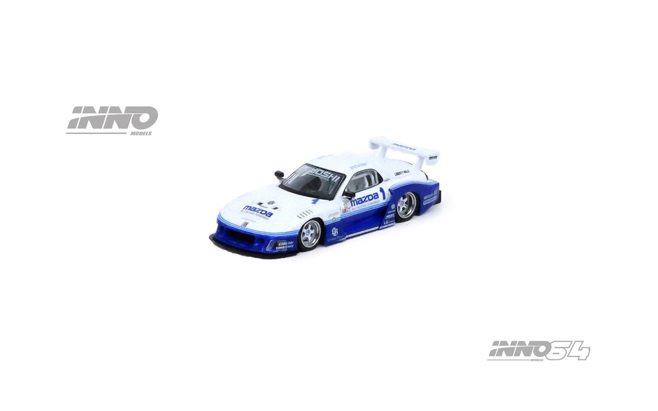 INNO64 1:64 MAZDA RX7 FD3S LB-SUPER SILHOUETTE Hong Kong Toy Car Salon 2024 Special Edition