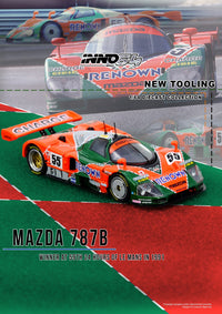 Thumbnail for INNO64 1:64 Mazda 787B Winner At 24 Hours Le Mans 1991 *NEW TOOLING*
