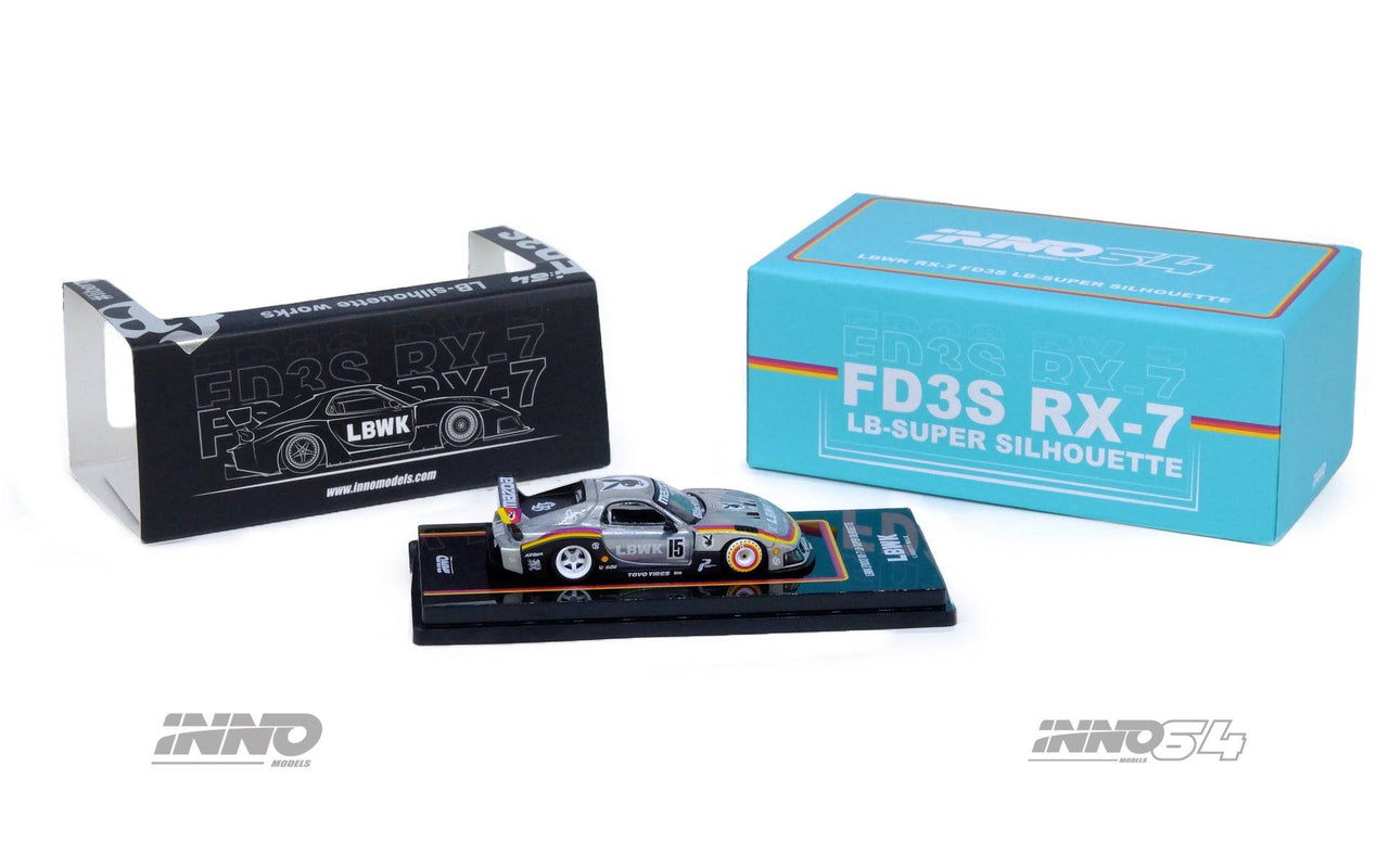 INNO64 1:64 Mazda RX7 FD3S LB-Super Silhouette HOBBY EXPO CHINA EXCLUSIVE