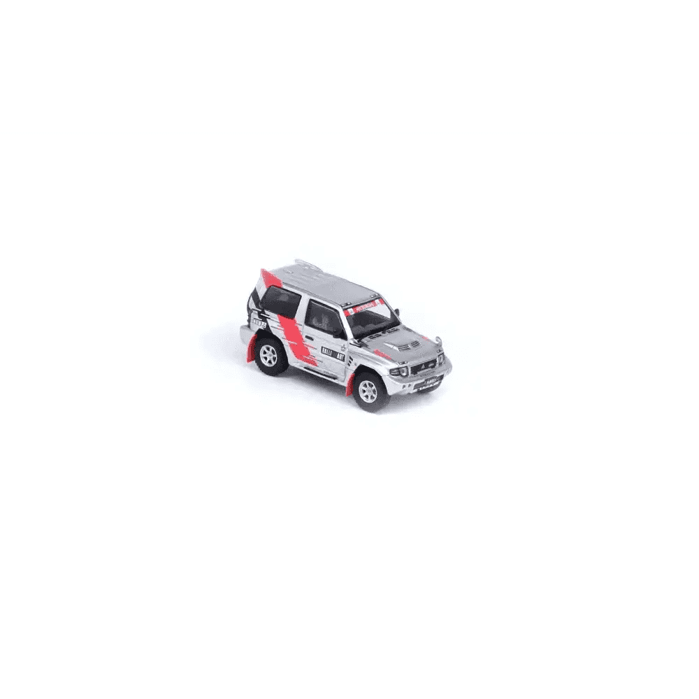 INNO64 1:64 Mitsubishi Pajero Evolution "RALLIART" Silver