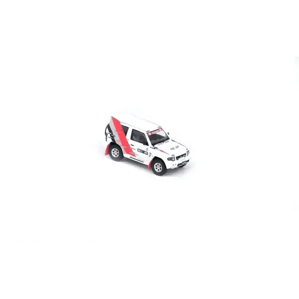 INNO64 1:64 Mitsubishi Pajero Evolution "RALLIART" White