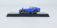 Thumbnail for INNO64 1:64 Nissan Fairlady Z S30 Blue w/ Carbon Hood