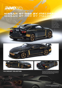 Thumbnail for INNO64 1:64 Nissan GT-R50 By ITALDESIGN Black