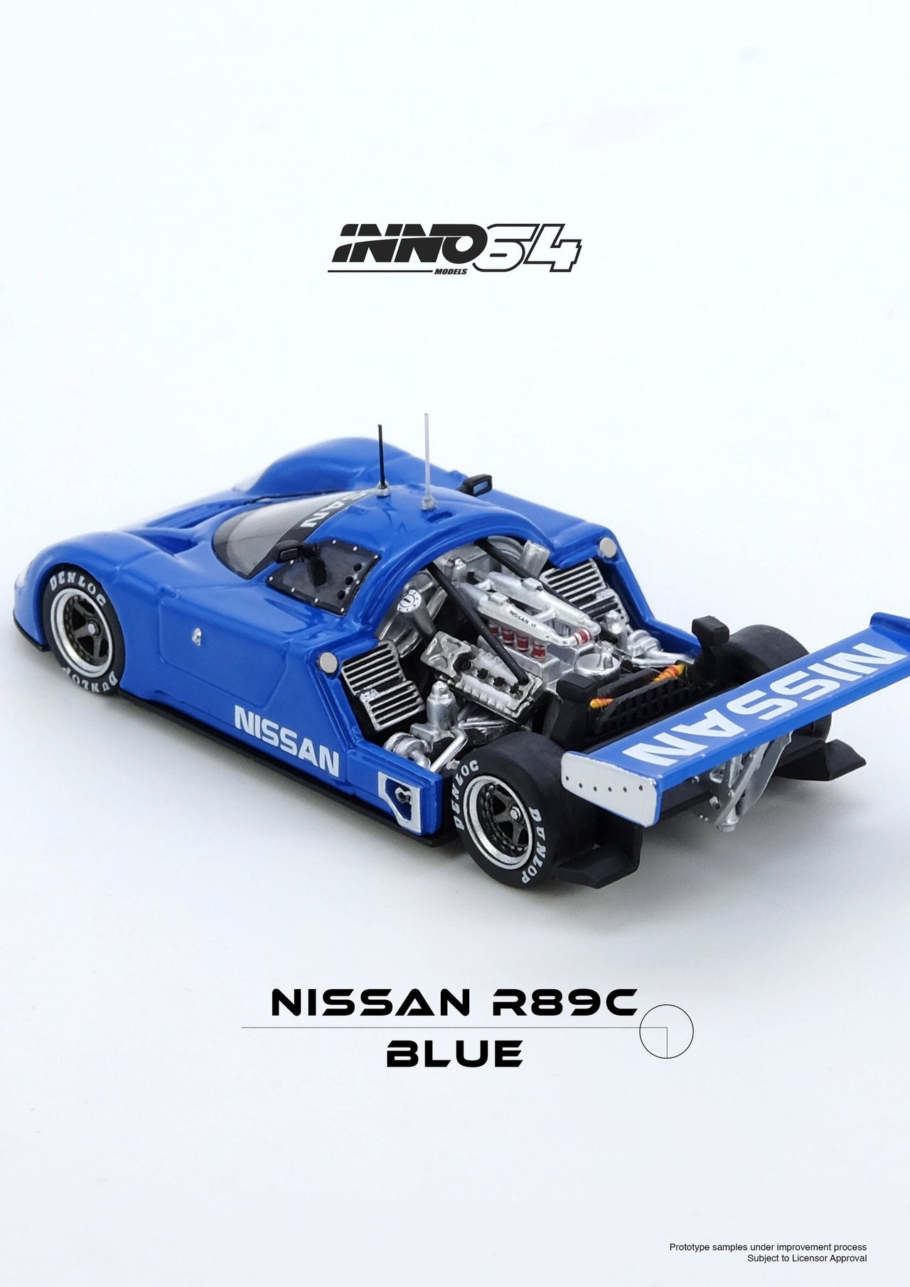 INNO64 1:64 Nissan R89C Blue
