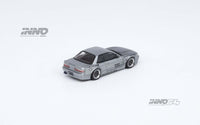 Thumbnail for INNO64 1:64 Nissan Silvia S13 V1 Pandem Rocket Bunny Silver