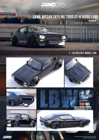 Thumbnail for INNO64 1:64 Nissan Skyline 2000 GT-R KPGC110 