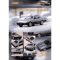 Thumbnail for INNO64 1:64 Nissan Skyline 2000 Turbo RS-X DR30 Silver