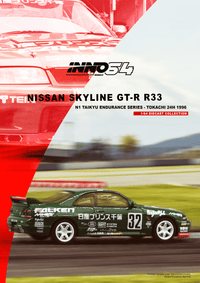 Thumbnail for INNO64 1:64 Nissan Skyline GT-R R33 #32 