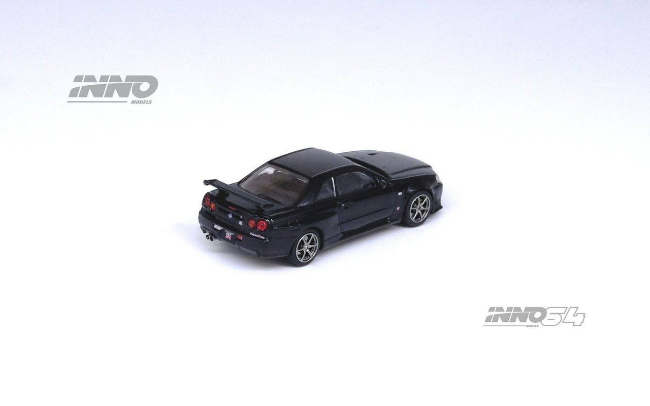 (PRE-ORDER) INNO64 1:64 Nissan Skyline GT-R (R34) V-SPEC II Black