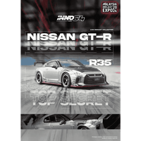 Thumbnail for INNO64 1:64 Nissan Skyline GT-R R35 Malaysian Die Cast Expo Exclusive 2024