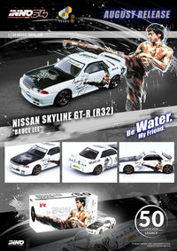 Thumbnail for INNO64 1:64 Nissan Skyline R32 GT-R Bruce Lee