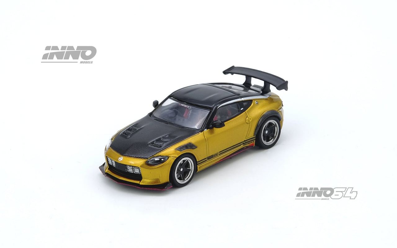 INNO64 1:64 Nissan TOP SECRET FAIRLADY Z RZ34 Gold