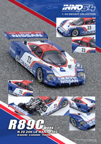 Thumbnail for INNO64 1:64 R89C LE MANS 1989 No23 Masahiro Hasemi / Kazuyoshi Hoshino / Toshio Suzuki