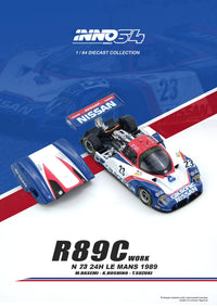 Thumbnail for INNO64 1:64 R89C LE MANS 1989 No23 Masahiro Hasemi / Kazuyoshi Hoshino / Toshio Suzuki