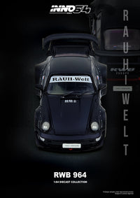 Thumbnail for INNO64 1:64 RWB 964 Black Matt