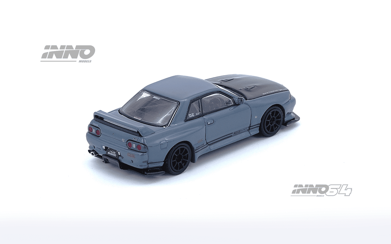 INNO64 1:64 Top Secret Nissan R32 GT-R Stealth Grey