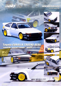 Thumbnail for (PRE-ORDER) INNO64 1:64 Toyota Corolla Trueno AE86 