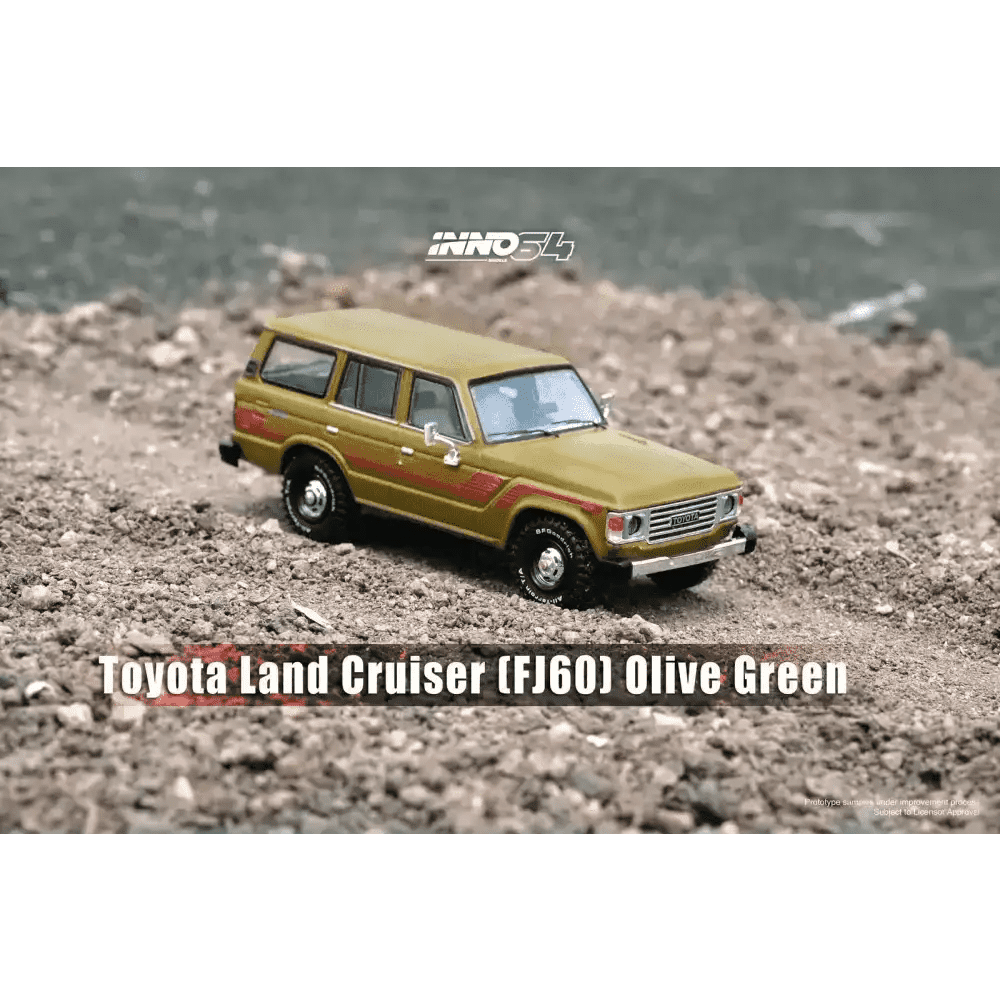 INNO64 1:64 Toyota Land Cruiser 60 Series Olive Green