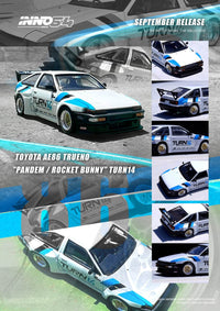 Thumbnail for INNO64 1:64 Toyota Sprinter AE86 Levin 