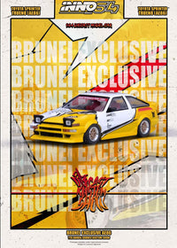 Thumbnail for INNO64 1:64 Toyota Sprinter Trueno AE86 N2 BY Tec-Art's Brunei Die Cast Custom Show 2024 Special Edition