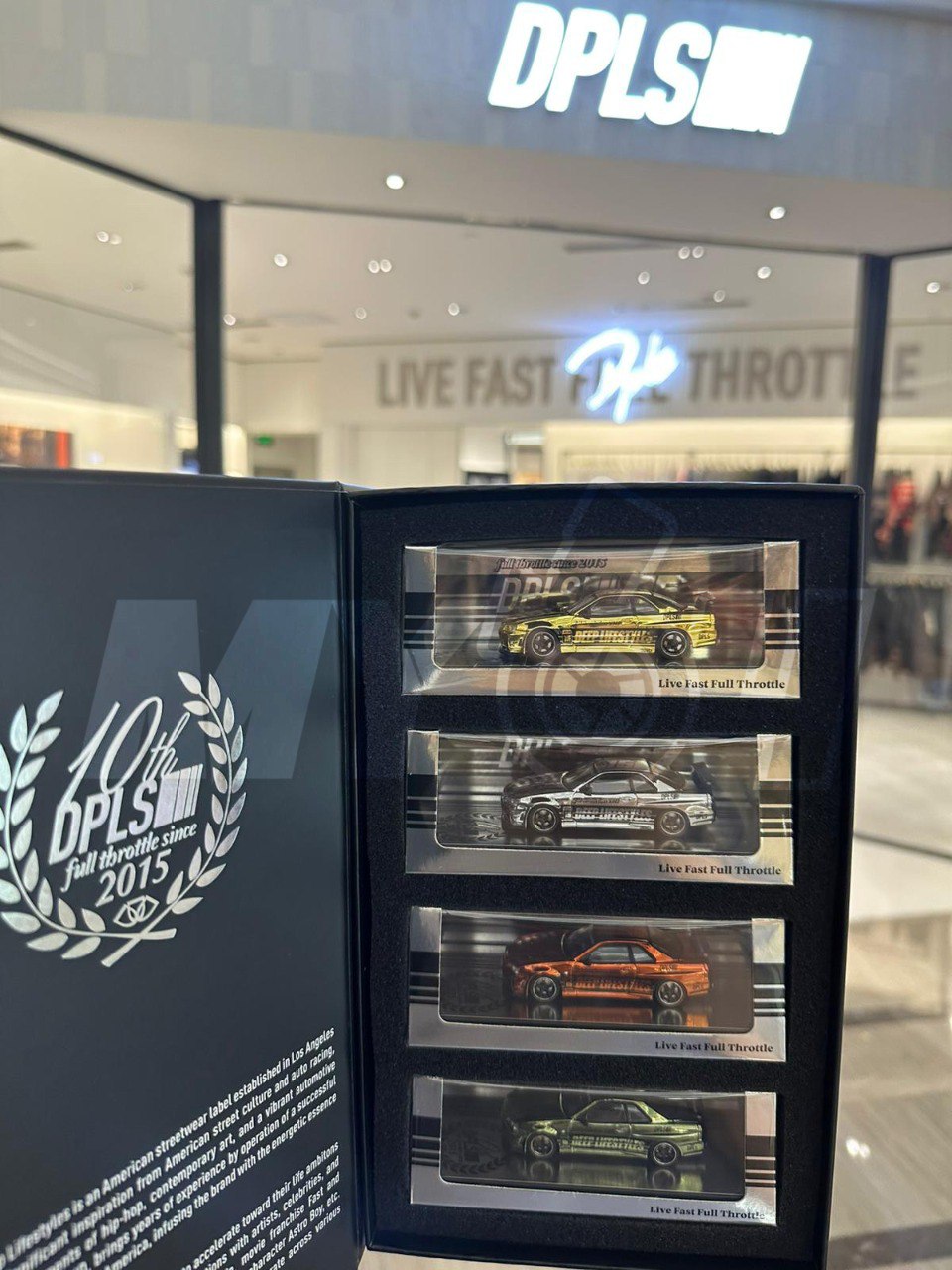 INNO64 X DPLS 1:64 10TH ANNIVERSARY GT-R R34 SET