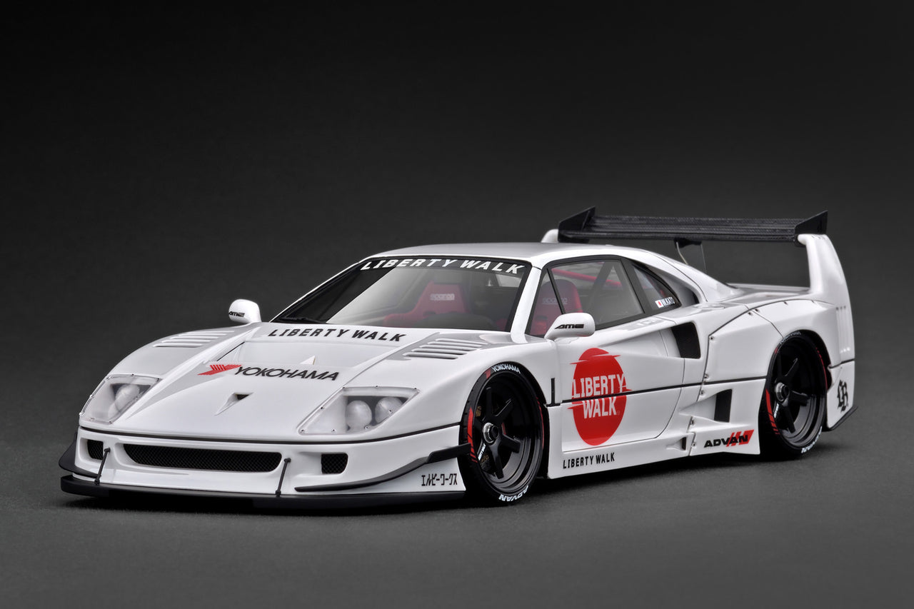 Ignition Model 1:18 LB-WORKS Ferrari F40 White
