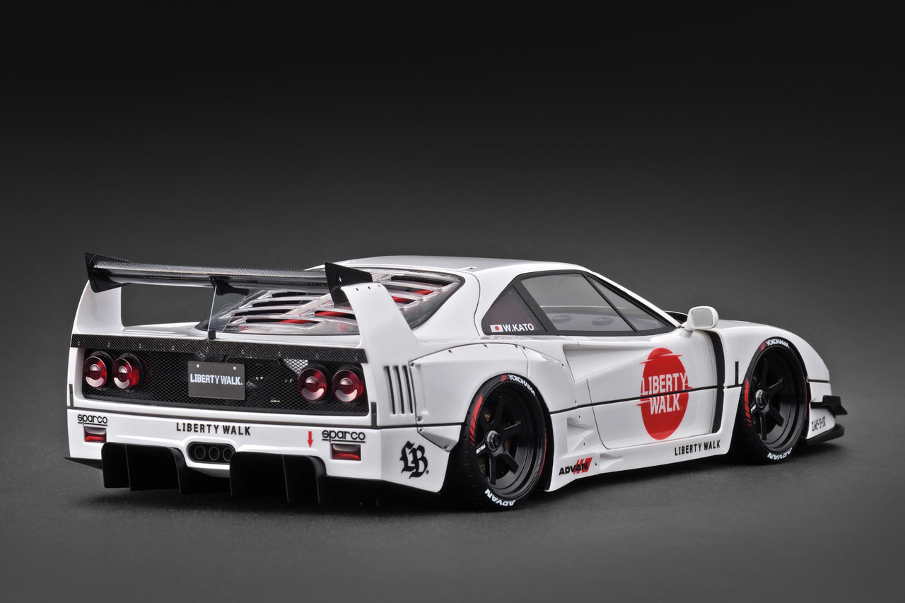 Ignition Model 1:18 LB-WORKS Ferrari F40 White