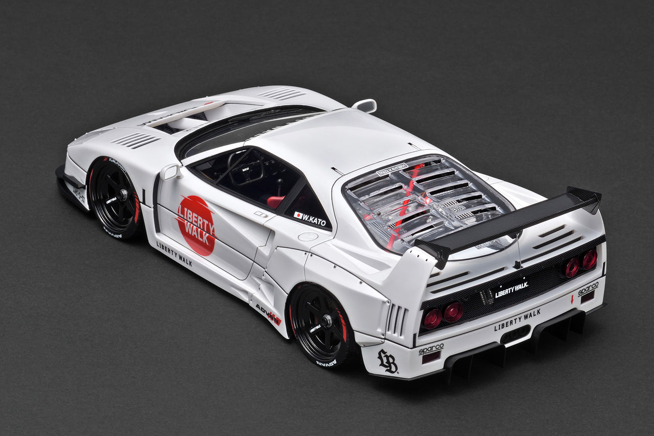 Ignition Model 1:18 LB-WORKS Ferrari F40 White