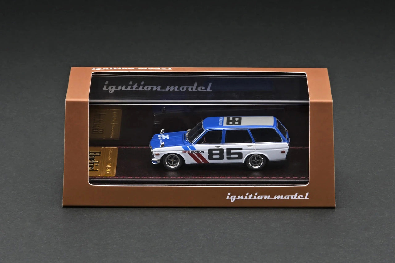 Ignition Model 1:64 Datsun Bluebird 510 Wagon Blue IG2930