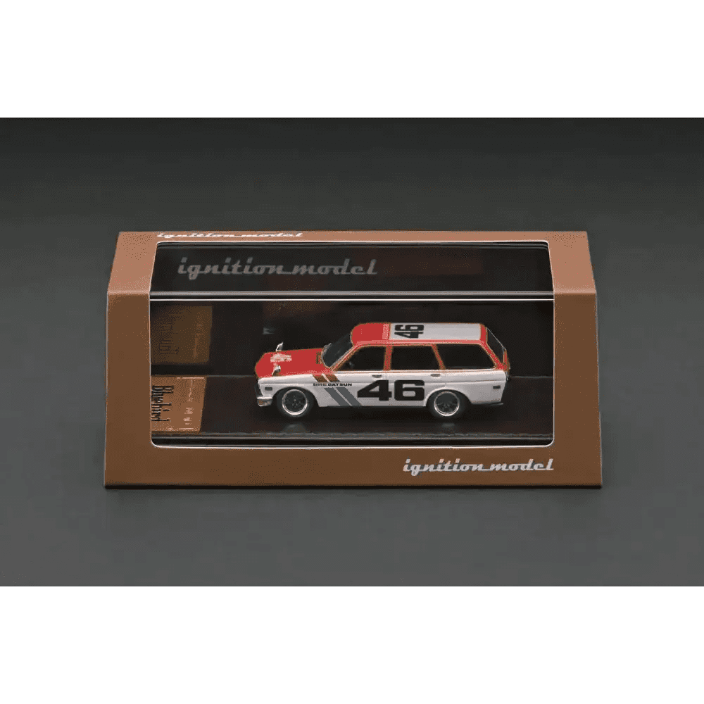 Ignition Model 1:64 Datsun Bluebird 510 Wagon Red IG2929