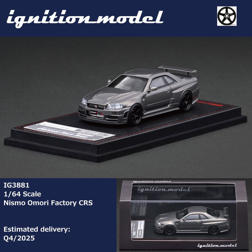 Ignition Model 1:64 Nismo R34 GT-R Nismo Omori Factory CRS