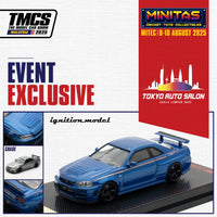 Thumbnail for Ignition Model 1:64 Nissan Skyline GTR R34 TMCS-TAS Event Exclusive