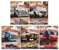 Thumbnail for Hot Wheels 1:64 Premium Car Culture Shop Trucks Complete Set 1-5