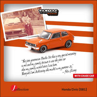 Thumbnail for PRE-ORDER J-Collection 1:64 Honda Civic SB1 Orange