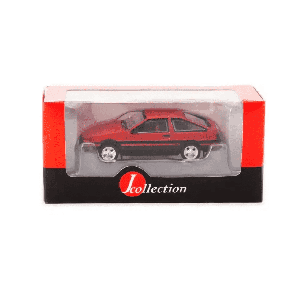 J-Collection 1:64 Toyota Sptrinter Trueno AE86 Red/Black