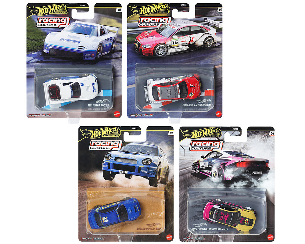(PRE-ORDER) Hot Wheels Premium 1:64 Racing Culture 2027 A Assortment Sealed Case Of 10