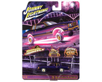 Thumbnail for Johnny Lightning 1:64 Weekend Of Wheels 2023 Exclusive 1978 Chevrolet Monte Carlo Lowrider – Purple