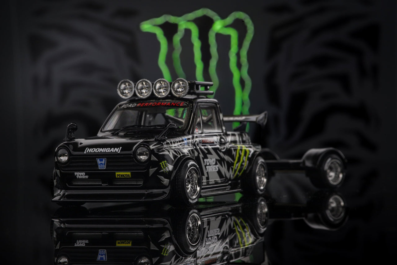 LIBERTY64 1:64 Ken Block Honda Pickup w/Trailer MONSTER ENERGY
